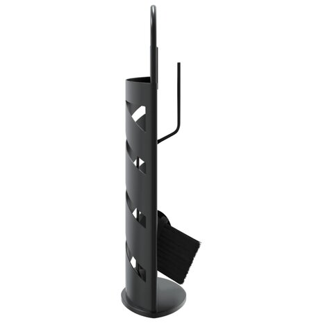 5-delige openhaardgereedschapset 23x15x66 cm staal 5