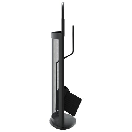 5-delige openhaardgereedschapset 23x15x66 cm staal 5