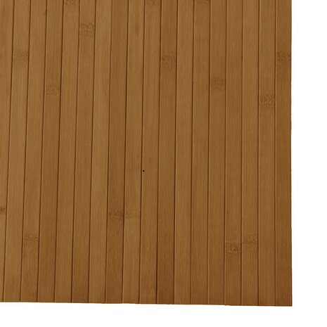Vloerkleed rechthoekig 80x200 cm bamboe bruin 6