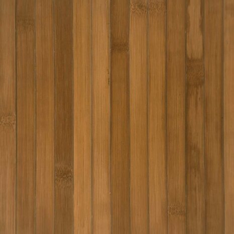 Vloerkleed rond 80 cm bamboe bruin 7