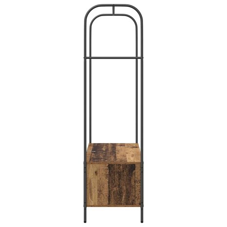 Kledingrek Bruin Eiken 100 x 44 x 160 cm Bewerkt hout 6