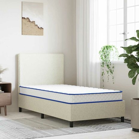 Traagschuimmatras 100x200x17 cm Zacht wit 1