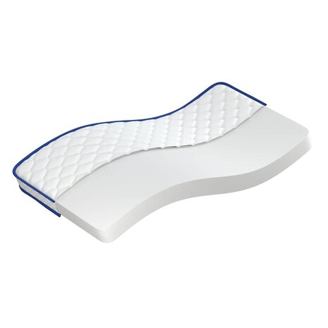 Traagschuimmatras 100x200x17 cm Zacht wit 2