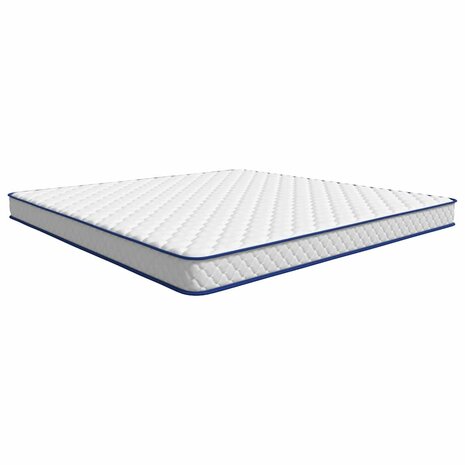 Traagschuimmatras 200x200x17 cm Zacht wit 3