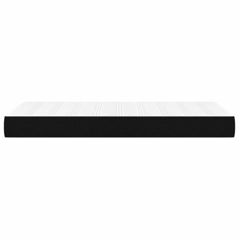 Pocketveringmatras medium 80x200x20 cm stof zwart 4