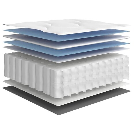 Pocketveringmatras middelhard 80x200 cm 7