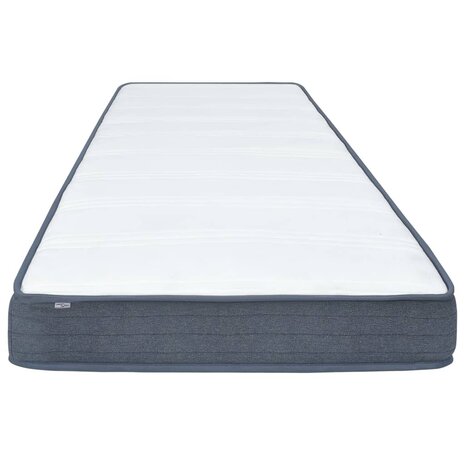 Boxspringmatras 190x140x20 cm medium zacht stof 3