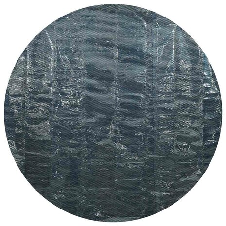 Zwembadfolie solar drijvend 210 cm PE zwart en blauw 4
