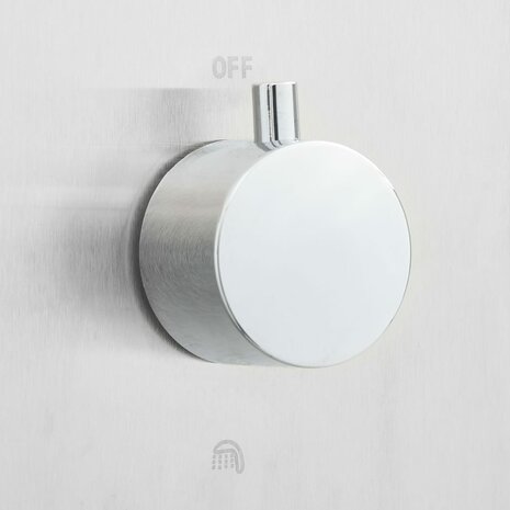 Buitendouche met bak HKC roestvrij staal 7