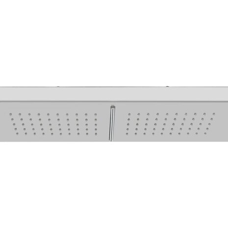 Buitendouche met bak HKC roestvrij staal 6