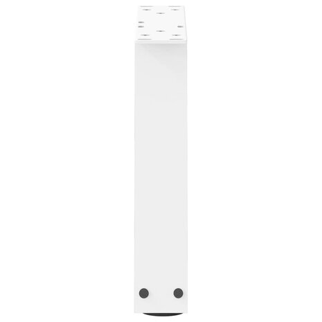 Salontafelpoten 2 st V-vormig 30x(30-31,3) cm staal wit 6