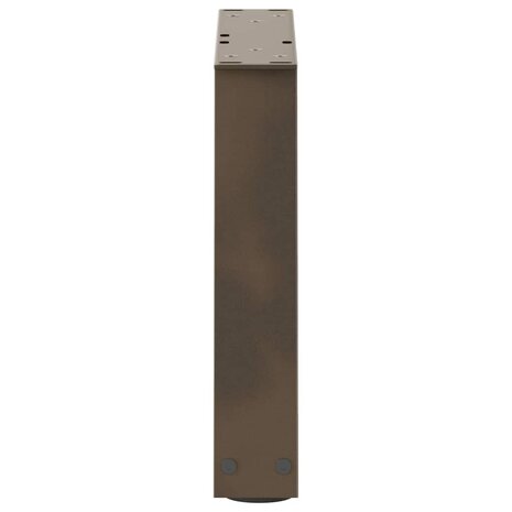 Salontafelpoten 2 st V-vormig 40x(30-31,3) cm staal naturel 6