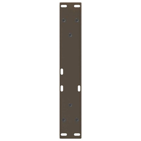 Salontafelpoten 2 st V-vormig 40x(30-31,3) cm staal naturel 7