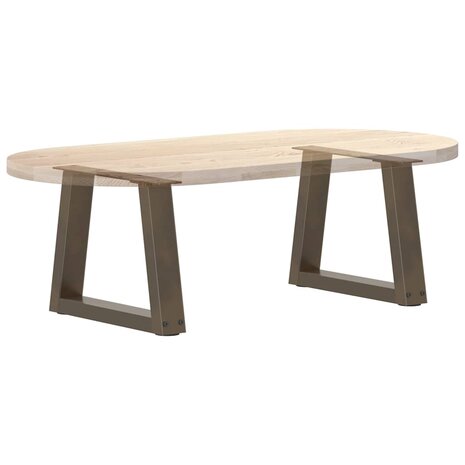 Salontafelpoten 2 st V-vormig 40x(30-31,3) cm staal naturel 8