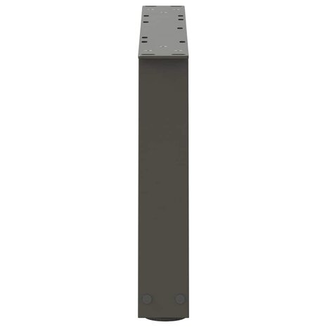 Salontafelpoten 2 st V-vormig 60x(30-31,3) cm staal antraciet 6