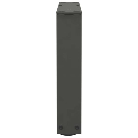 Salontafelpoten 2 st V-vormig 30x(30-31,3) cm staal antraciet 6