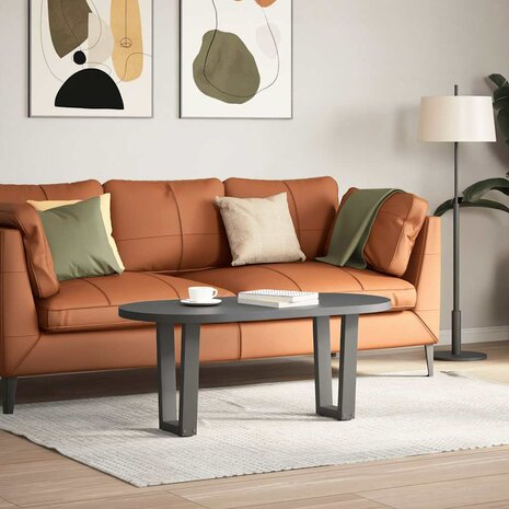 Salontafelpoten 2 st V-vormig 28x(42-43,3) cm staal antraciet 2