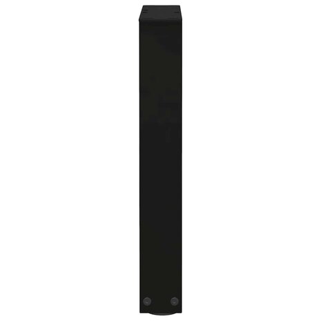 Salontafelpoten 2 st V-vormig 38x(42-43,3) cm staal zwart 6