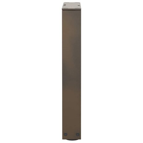 Salontafelpoten 2 st V-vormig 38x(42-43,3) cm staal naturel 6