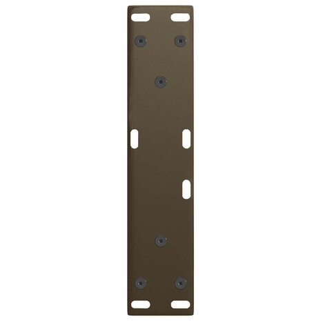 Salontafelpoten 2 st V-vormig 38x(42-43,3) cm staal naturel 7