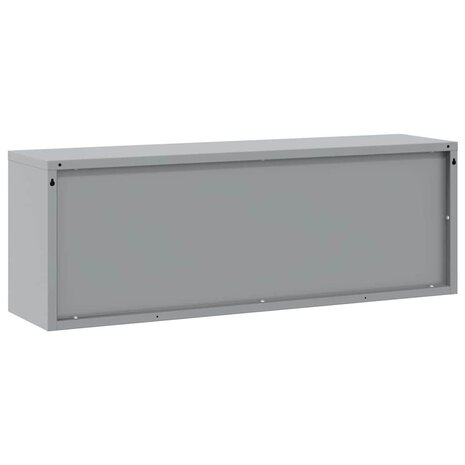 Gereedschapskast met opslag Zwart en Grijs 100 x 25 x 35 cm 5