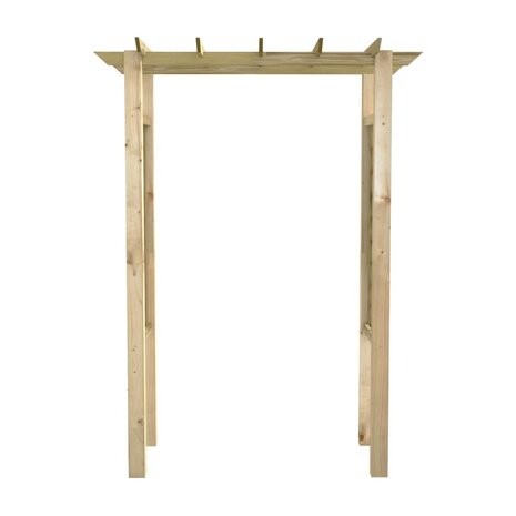 Rozenboog 150x60x204 cm ge&iuml;mpregneerd hout 3