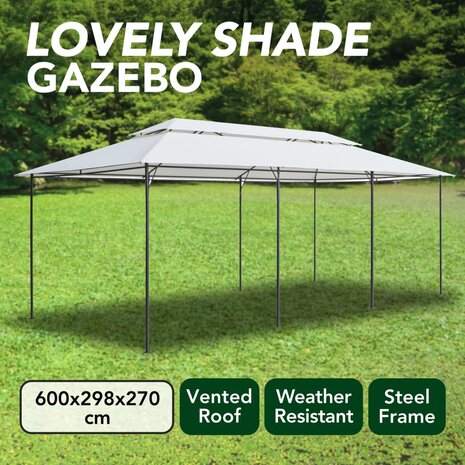 Prieel 180g/m&sup2; 600x298x270 cm wit 7
