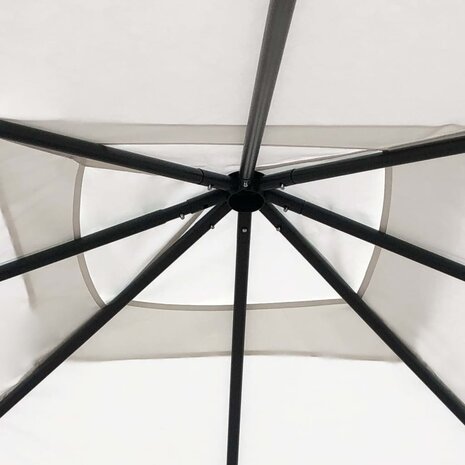 Prieel 160 g/m&sup2; 3x3x2,6 m cr&egrave;mekleurig 3