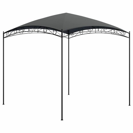 Prieel 180 g/m&sup2; 3x3x2,65 m antraciet 1