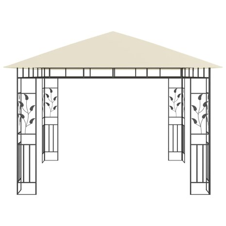 Prieel met klamboe 180 g/m&sup2; 3x3x2,73 m cr&egrave;me 3
