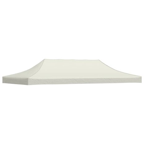 Partytentdak 3x6 m cr&egrave;me 1