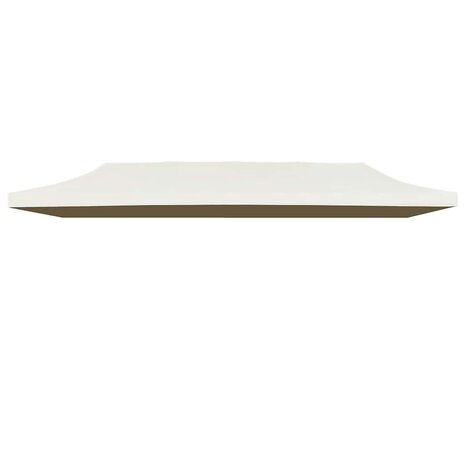 Partytentdak 3x6 m cr&egrave;me 3