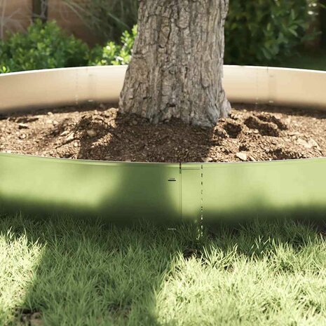 Gazonranden 5 pcs Zilver 100 x 25 x 0,07 cm 3