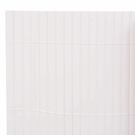 Tuinhek Wit 150 x 500 cm PVC 4