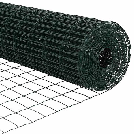 Euro Hek Groen 0,4 x 10 m PVC-gecoat ijzer 8