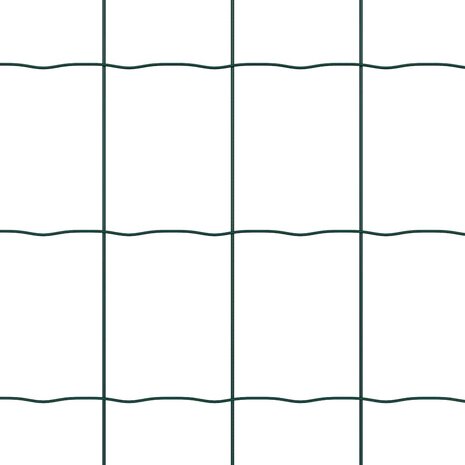 Euro Hek Groen 0,4 x 10 m PVC-gecoat ijzer 7