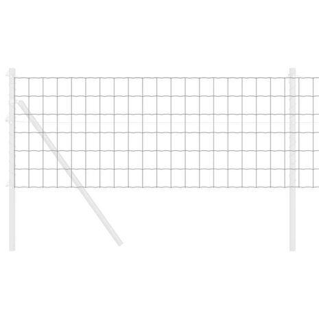 Euro Hek Grijs 0,4 x 10 m PVC-gecoat ijzer 3