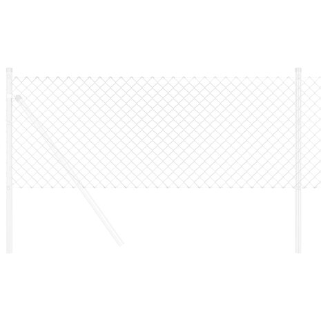 Kettenschakelhek Zilver 10 x 0,4 m Gegalvaniseerd staal 3