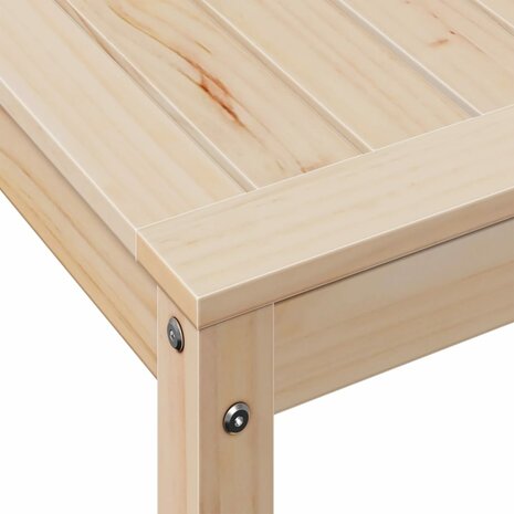 Oppottafel met schap 108x50x75 cm massief grenenhout 8