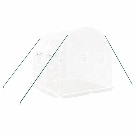 Tuinkas met stalen frame 4 m&sup2; 2x2x2 m 6