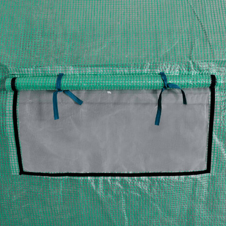 Tuinkas walk-in draagbare polytunnel met stalen frame 18 m&sup2;   4