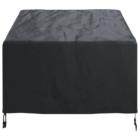 Tuinstoelhoes Zwart 96 x 79 x 74 cm 600D Oxford Stof 7