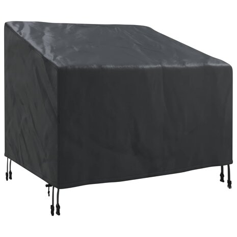 Tuinstoelhoes Zwart 96 x 79 x 74 cm 600D Oxford Stof 2