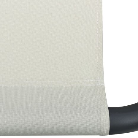 Tuinbed 200x90 cm staal cr&egrave;me 6