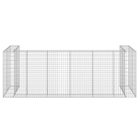 Schanskorf voor containers 325x100x110 cm gegalvaniseerd staal 6