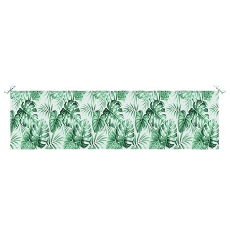 Bankkussen Blad Bladpatroon 150 x 50 x 3 cm Oxford Stof 6