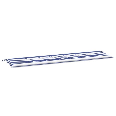 Bankkussen Gestreept Zwart Ruit 150 x 50 x 3 cm Oxford Stof 2