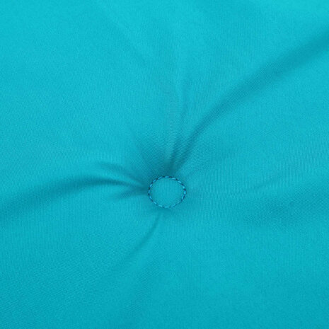 Bankkussen Effen Turquoise 150 x 50 x 3 cm Oxford Stof 5