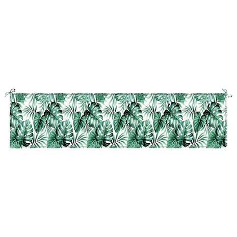 Bankkussen Blad Bladpatroon 200 x 50 x 3 cm Oxford Stof 4