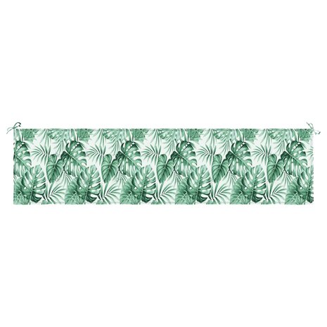Bankkussen Blad Bladpatroon 200 x 50 x 3 cm Oxford Stof 6